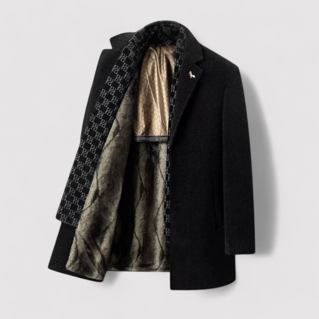 Ancien | Old Money Men's Estate Wool Coat