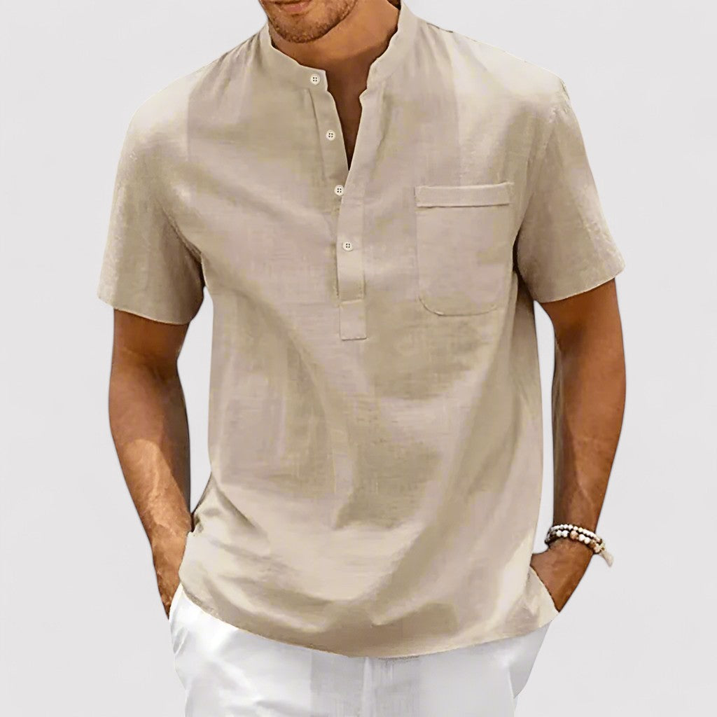 Ancien | Men's Pure Linen Shirt