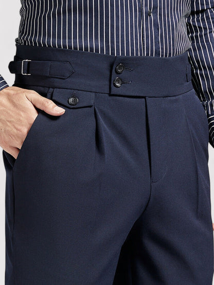 Ancien | Men's Naples Wrinkle Free High-Waist Pantalon