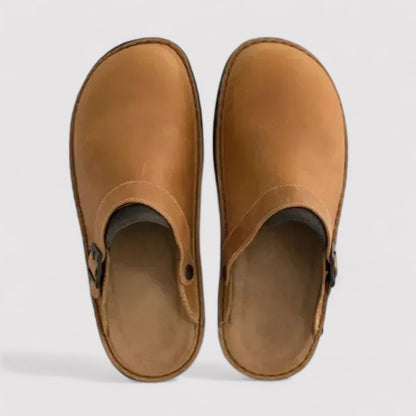 Ancien | Orthopaedic Leather Shoes-Slippers Unisex