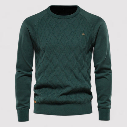 Ancien | Knitted Oxford Men's Sweater