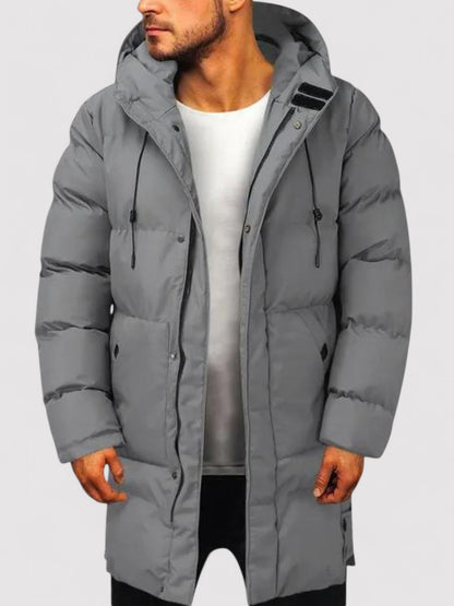 Ancien | Men’s Long Hooded Waterproof Winter Coat