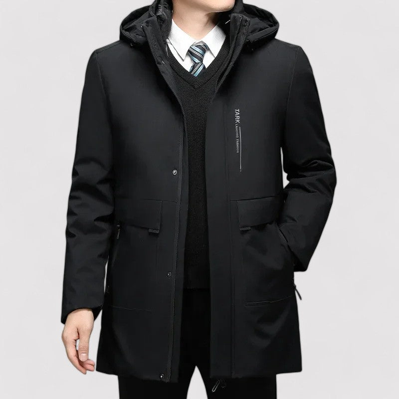 Ancien | Men’s Windproof Winter Parka Jacket with Warm Lining