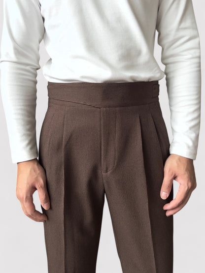 Ancien | Men's Old Money High Waist Gurkha Pantalon