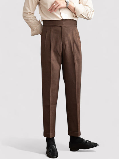 Ancien | Men's Old Money High Waist Gurkha Pantalon