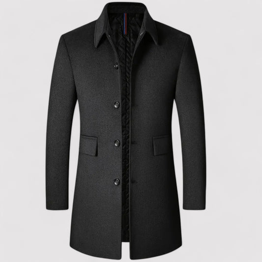 Ancien | Men's Premium Woolen Long Jacket