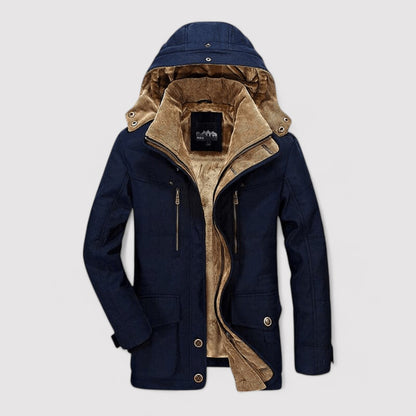 Ancien | Men's Outdoor Winter Jacket with Wool Inner Lining