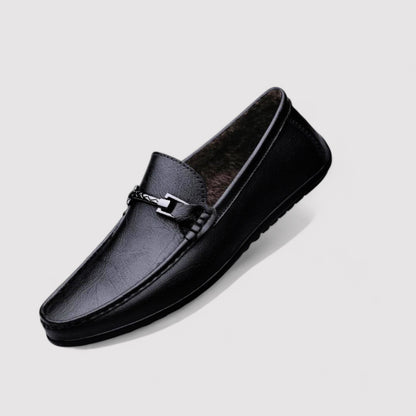 Ancien | Leather Loafers for Men Business Wedding Shoes