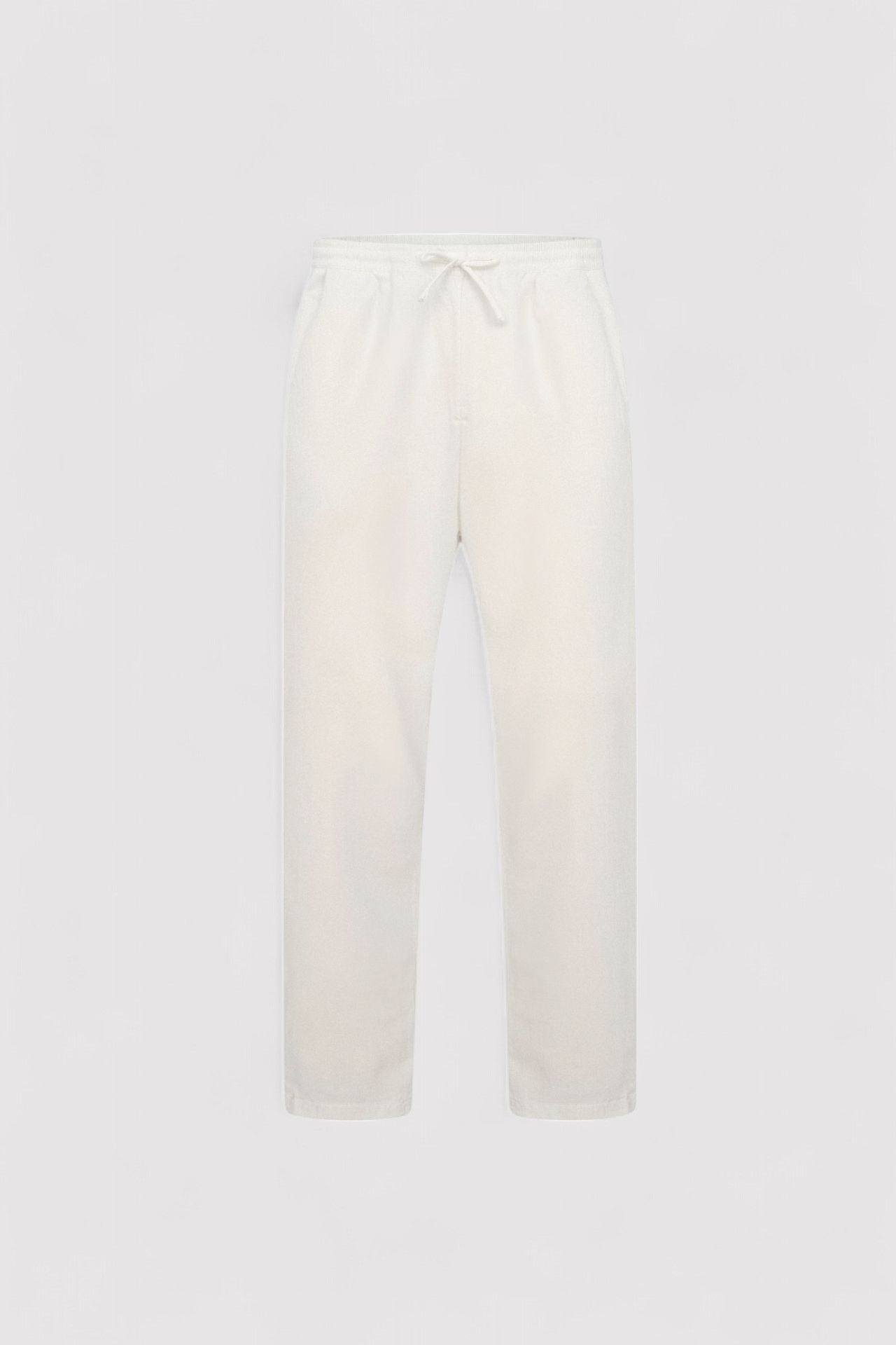 Ancien | Men's Old Money Cotton & Linen Blend Drawstring Pants