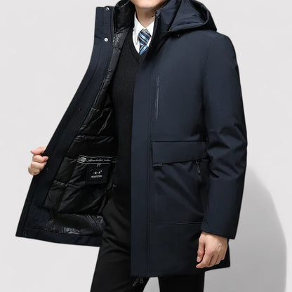 Ancien | Men’s Windproof Winter Parka Jacket with Warm Lining