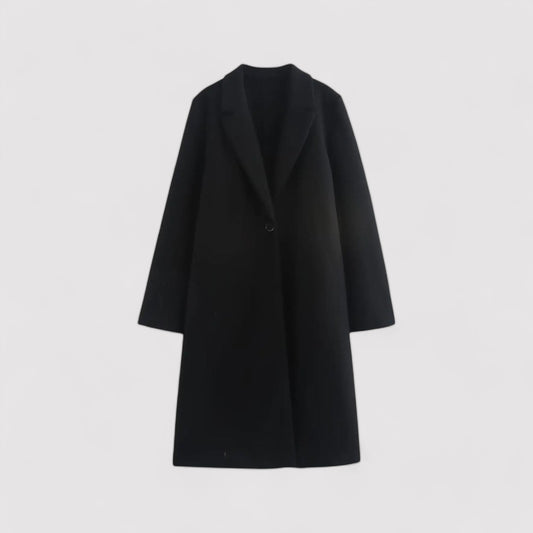 Ancien | Classy Faux Suede Long Coat Winter Jacket