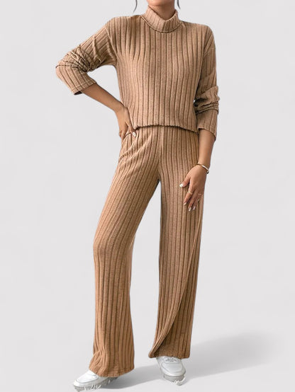 Ancien | Ribbed Soft 2-piece Lounge Set