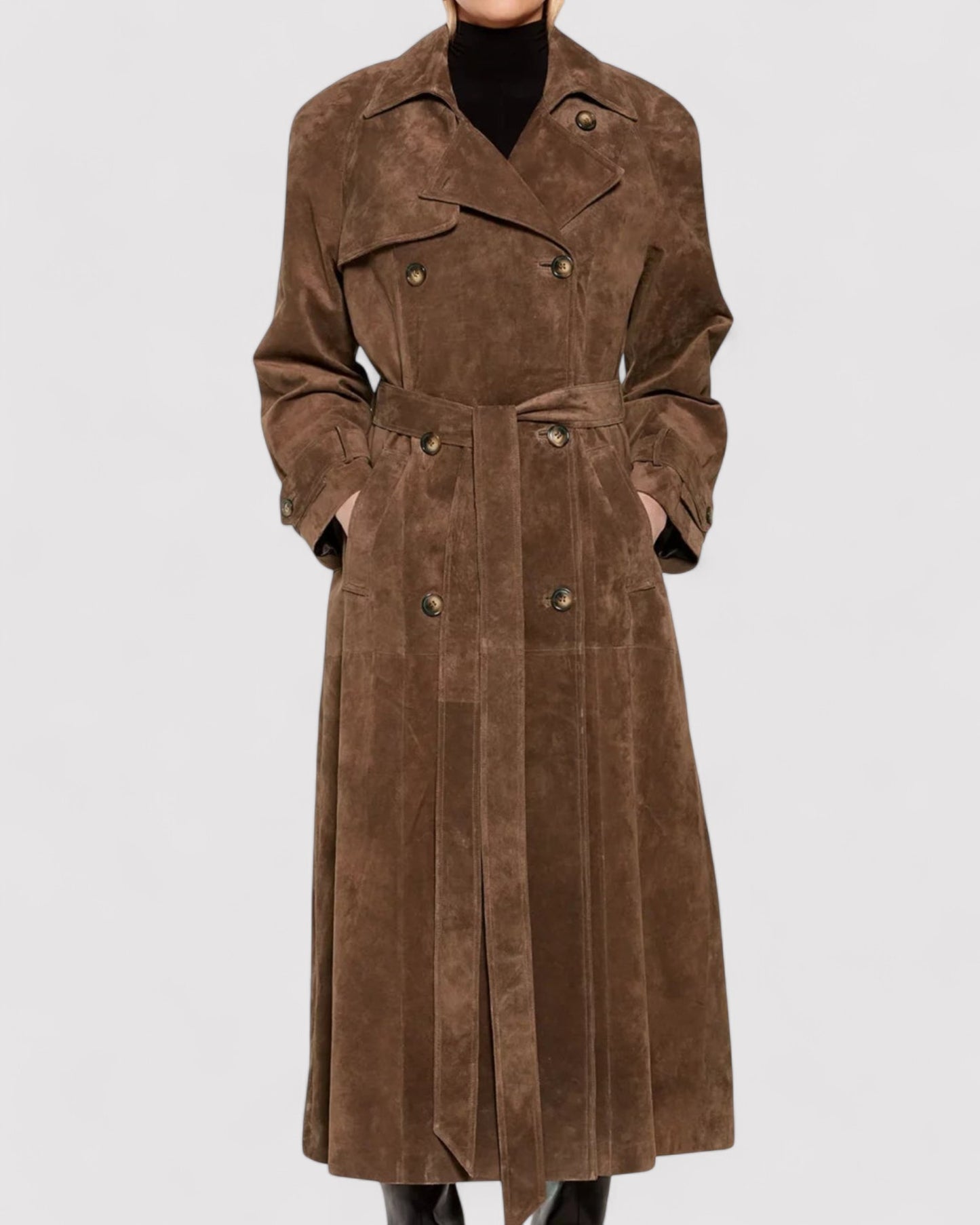 Ancien | Women's Faux Leather Coat