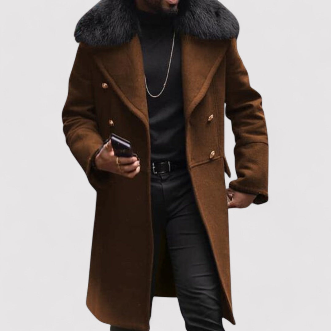 Ancien | Warm Men's Long Winter Coat