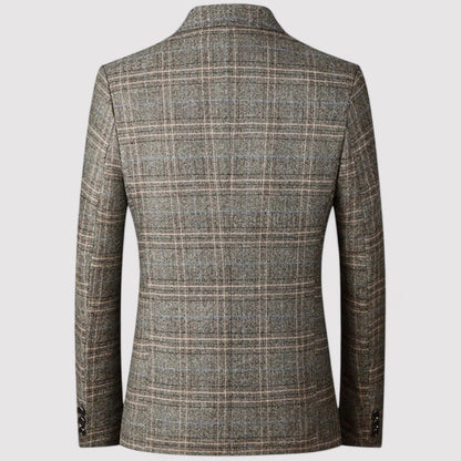 Ancien | Men's British Plaid Formal Jacket