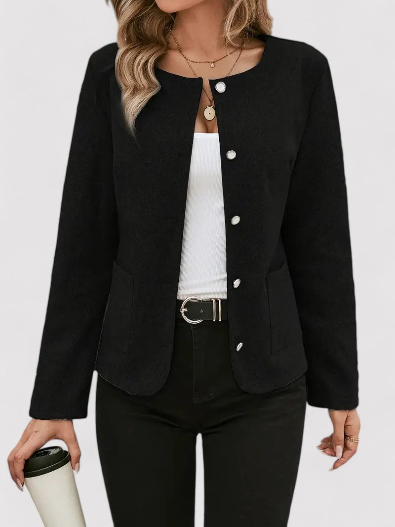 Ancien | Elegant Women's Blazer with Button Closure