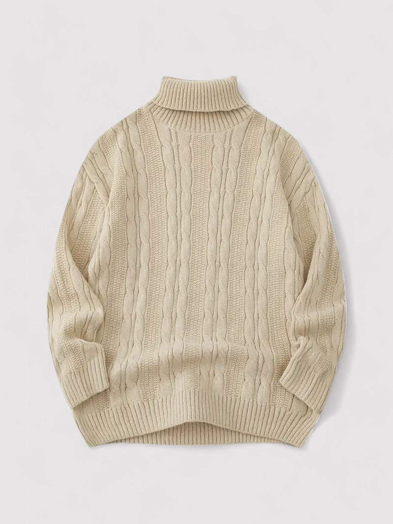 Ancien | Casual Knitted Autumn Men's Turtleneck Sweater