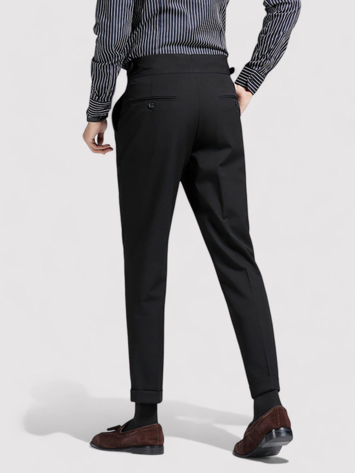 Ancien | Men's Naples Wrinkle Free High-Waist Pantalon