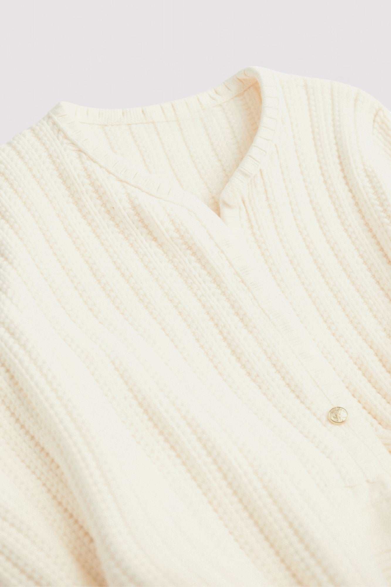 Ancien | Women's Old Money Knitted Woolen Button Cardigan