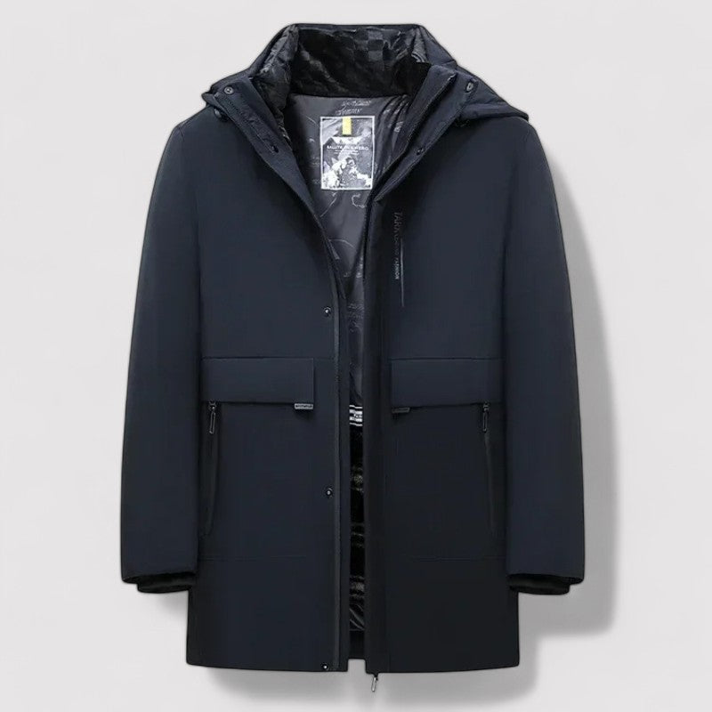 Ancien | Men’s Windproof Winter Parka Jacket with Warm Lining