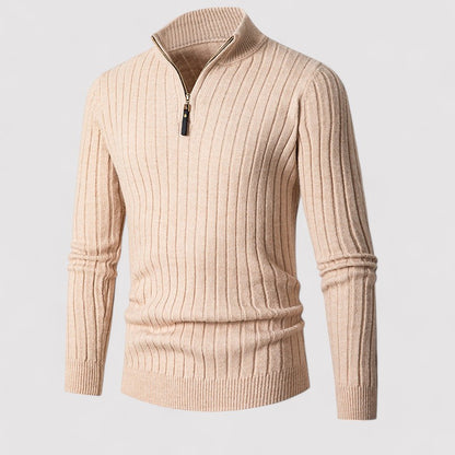 Ancien | Men's Casual Zip-Up Sweater