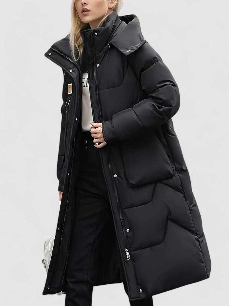 Ancien | Women's Warm Long Hooded Winter Coat