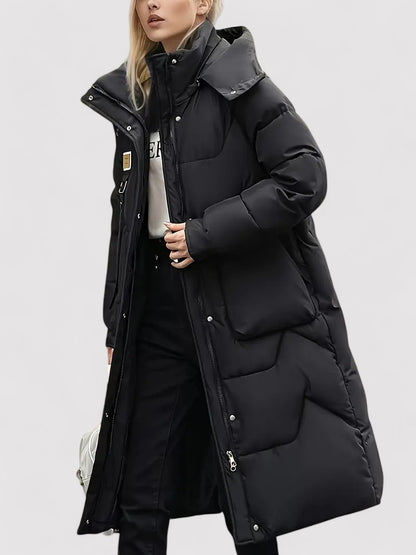 Ancien | Women's Warm Long Hooded Winter Coat