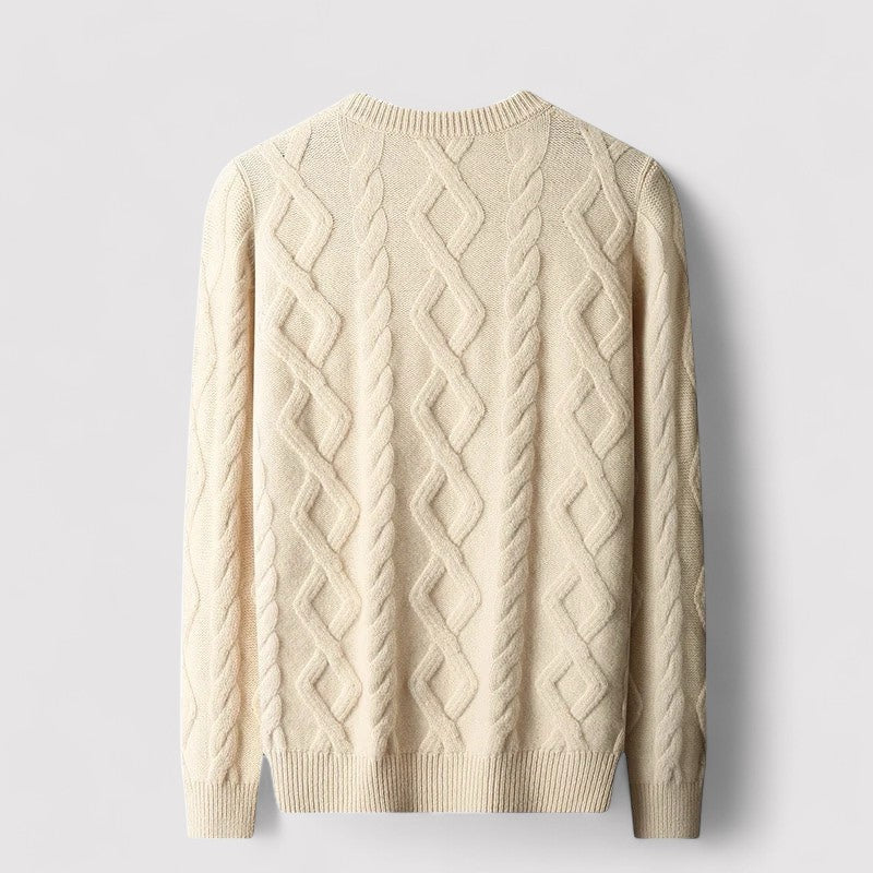 Ancien |  Merino Wool Padded Knitted Sweater