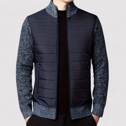 Ancien | Men's Knitted Collar Jacket