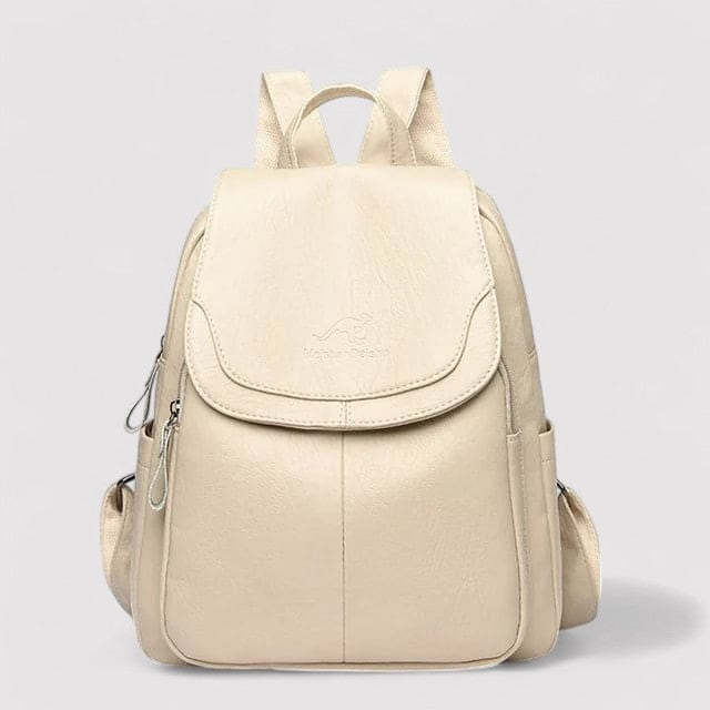 Ancien | Anti-Theft Leather Backpack