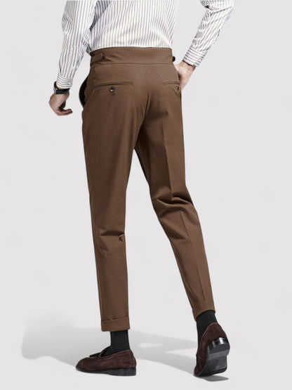 Ancien | Men's Naples Wrinkle Free High-Waist Pantalon