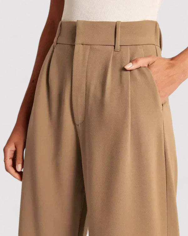 Ancien | Women's High-Waisted Flared Trousers