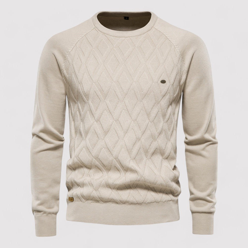 Ancien | Knitted Oxford Men's Sweater