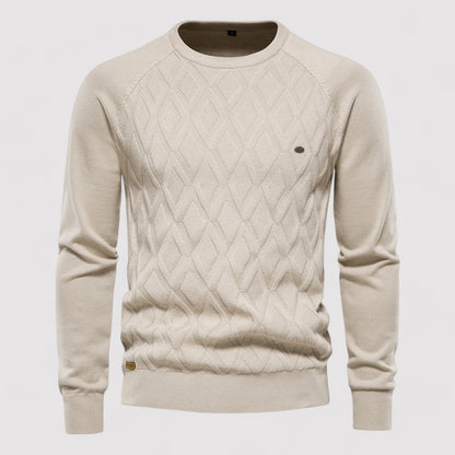 Ancien | Knitted Oxford Men's Sweater