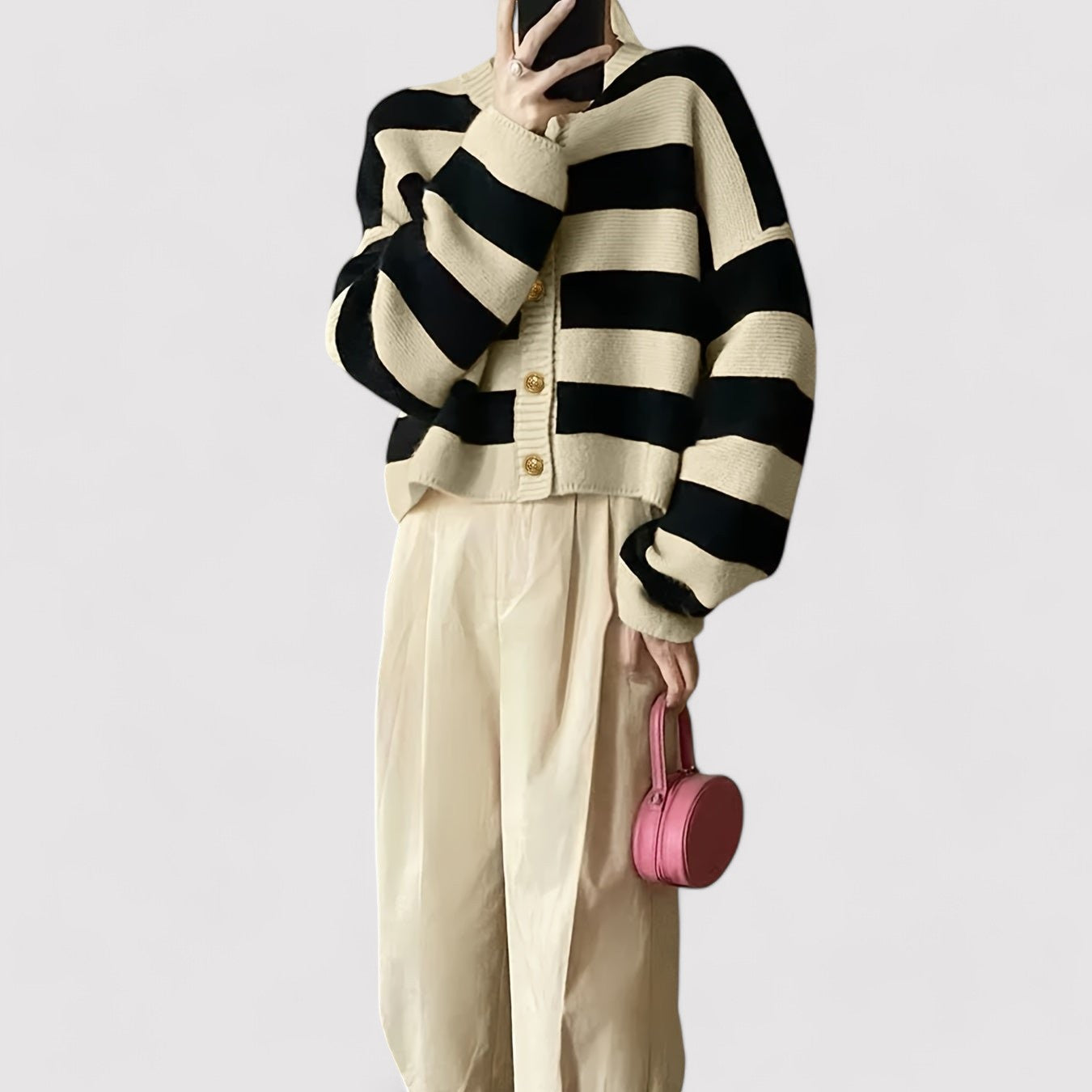 Ancien | Striped Women's Cardigan