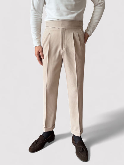 Ancien | Men's Old Money High Waist Gurkha Pantalon