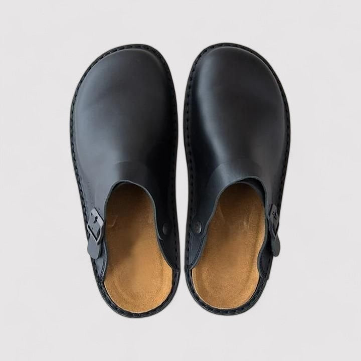 Ancien | Orthopaedic Leather Shoes-Slippers Unisex