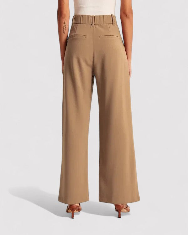 Ancien | Women's High-Waisted Flared Trousers