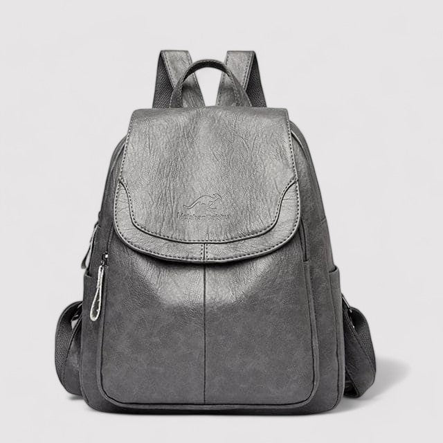 Ancien | Anti-Theft Leather Backpack