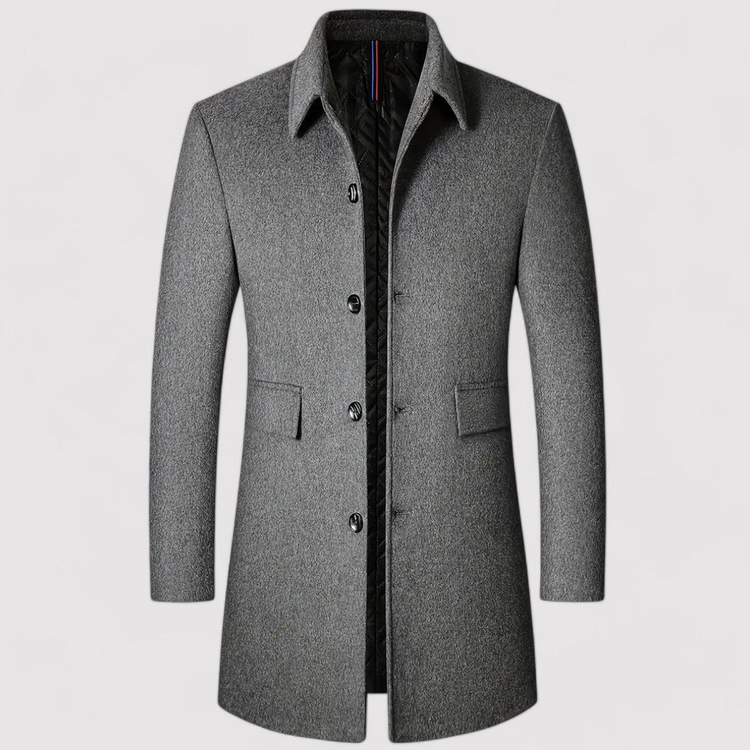 Ancien | Men's Premium Woolen Long Jacket