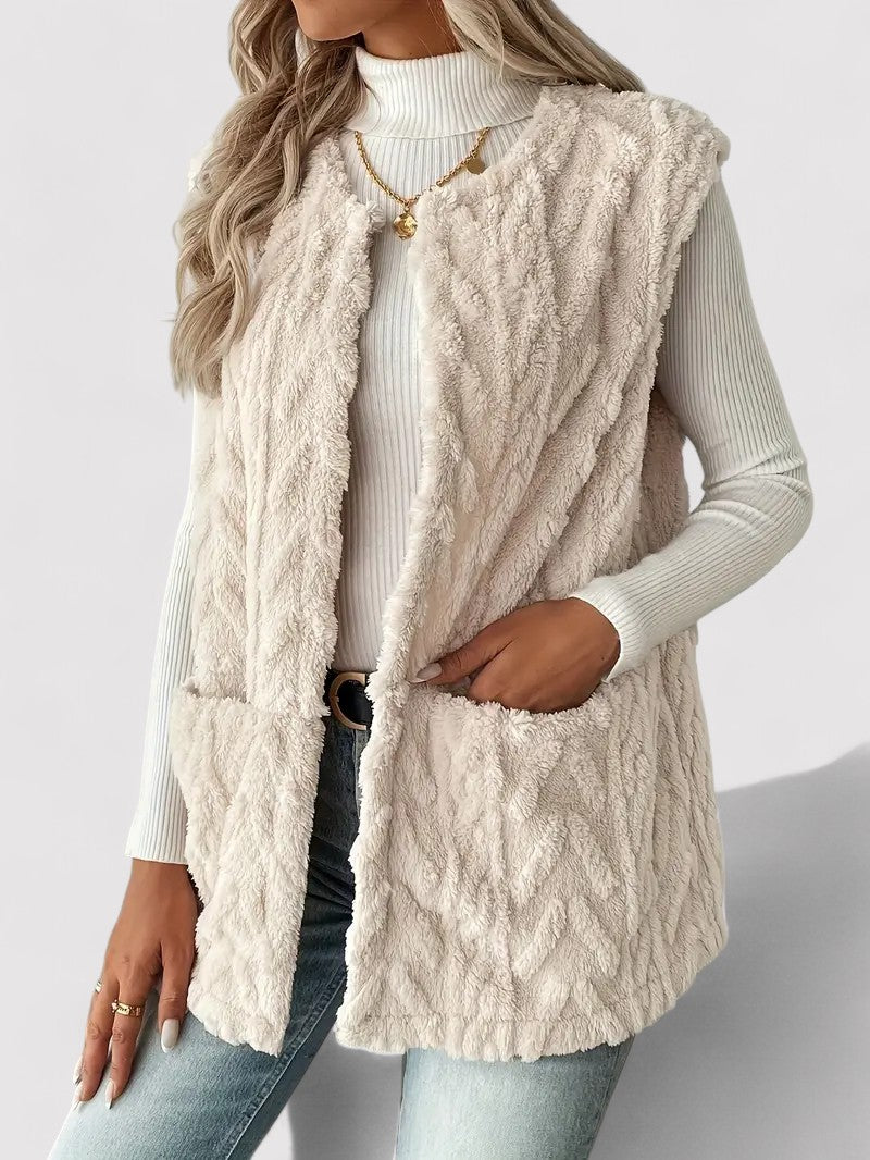 Ancien | Women's Knitted Open Cardigan