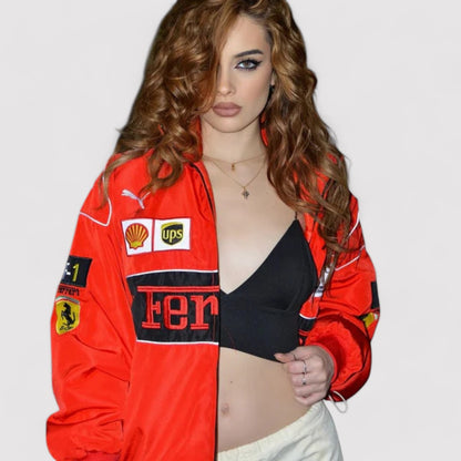 Ancien |  Vintage Unisex Ferrari Race Jacket