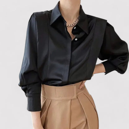 Ancien | Elegant Long-Sleeved Blouse