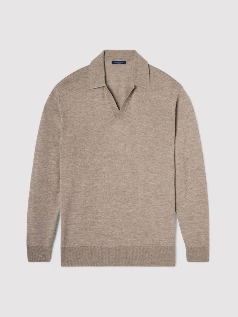 Ancien | Old money Men's Long Sleeve Polo Shirt