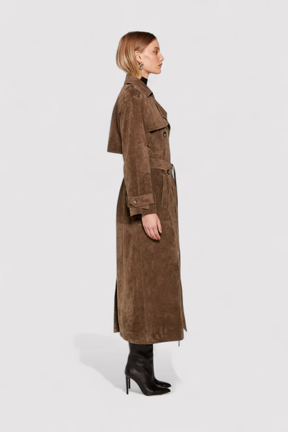 Ancien | Women's Faux Leather Coat