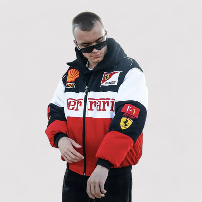 Ancien |  Vintage Unisex Ferrari Race Jacket