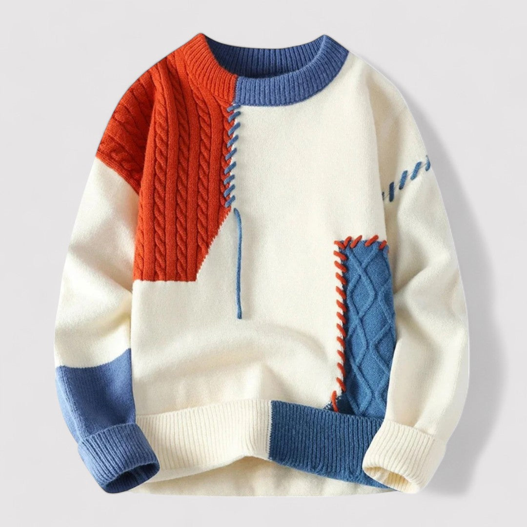 Ancien | Men's Colorblock Sweater