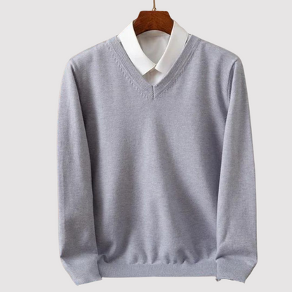 Ancien | Premium Men's Classic V-Neck Sweater