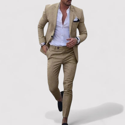 Ancien | Elegant Slim Fit Suit for Men