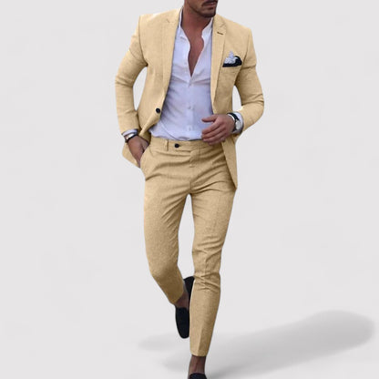 Ancien | Elegant Slim Fit Suit for Men